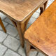 Luterma stool pair in beech – France, 1950s