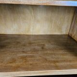 Art decò sideboard in thuja and walnut