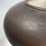 Mid-Century Brass Table Lamp by Oscar Torlasco, 1950s