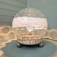 Large table lamp in honeycombed blown glass, 1970