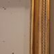 Large bevelled gold mirror