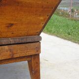 Antique kneading trough made of solid oak