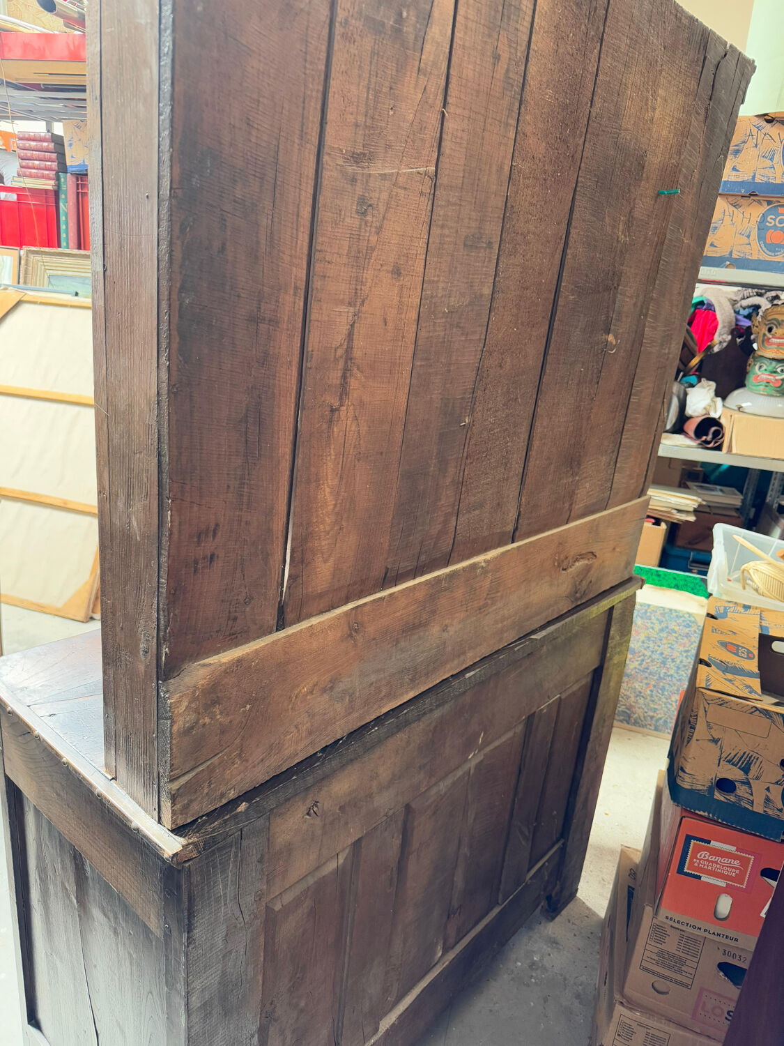 18th Century Breton Sideboard – Two Bodies in Solid Oak