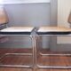 Pair of chairs cesca B32 Marcel Breuer black Gavina