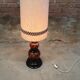 Ceramic foot floor lamp 70"