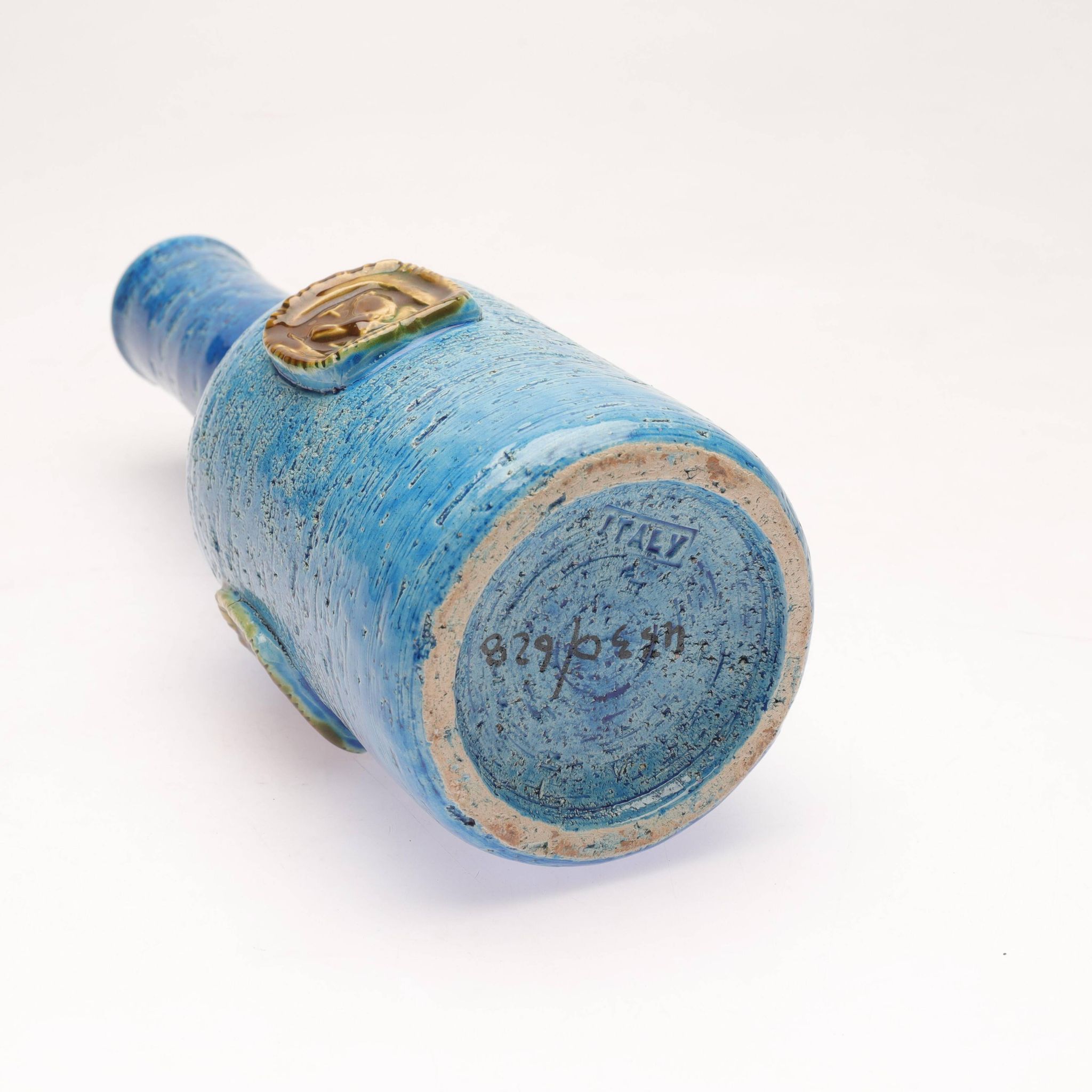 Aldo Londi vase in ceramic from Bitossi, Italy, 1960.
