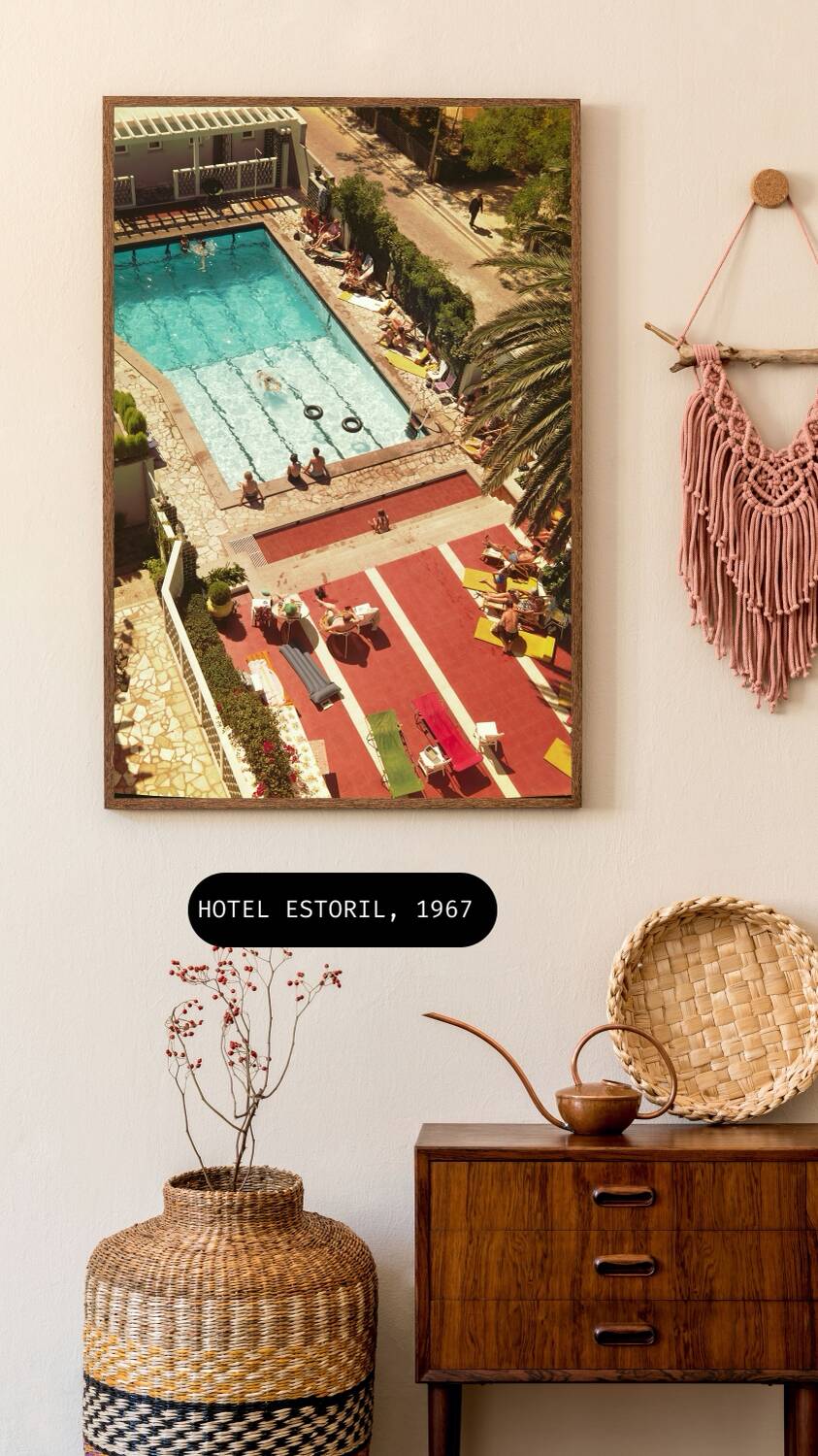 Casino Royale, Estoril, Portugal, tirage d'art, couleur originale, 1967