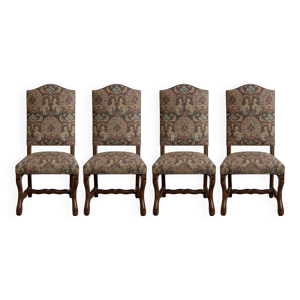 lot de 4 chaises tapissier