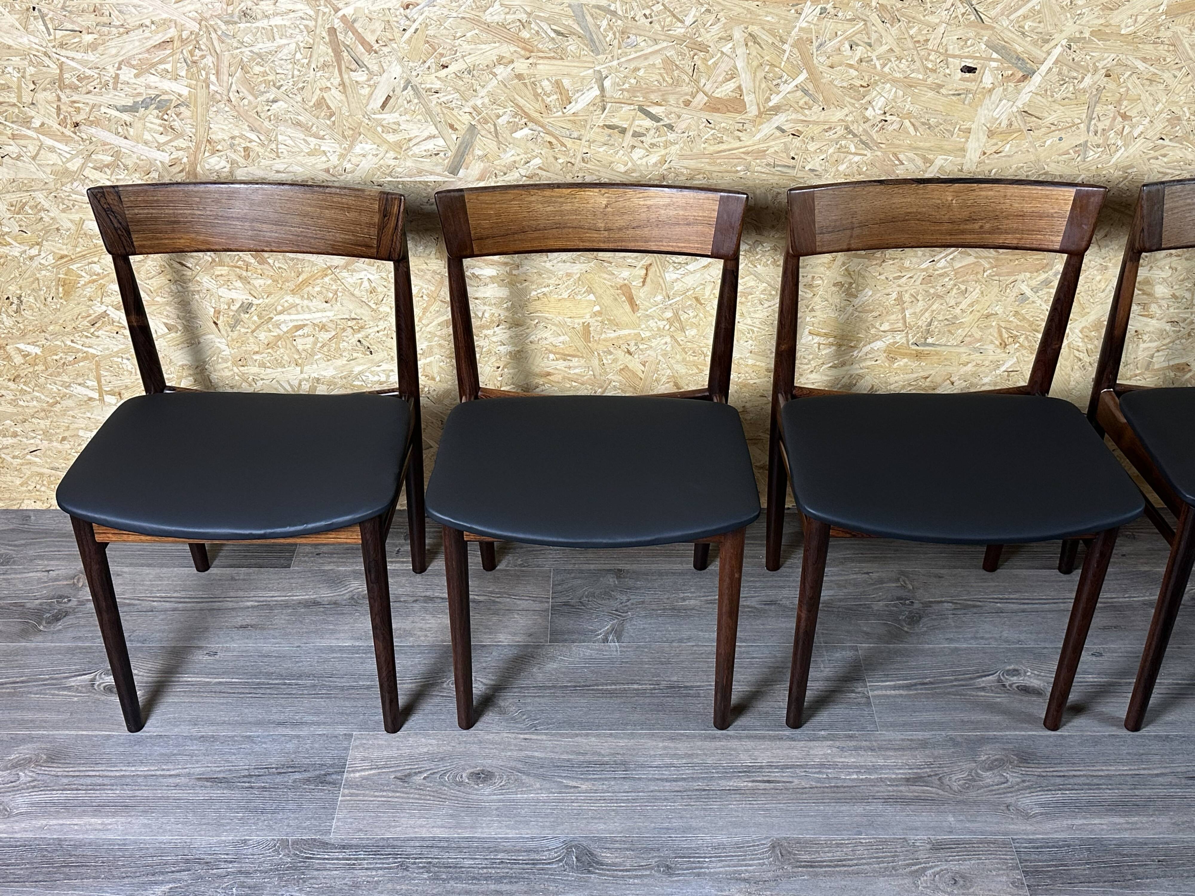Set of 6 Henry Rosengren Hansen Model 39 Dining Chairs Rosewood
