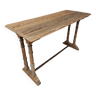 Table de bistro antique table d'appoint table de jardin française 48 x 118 cm