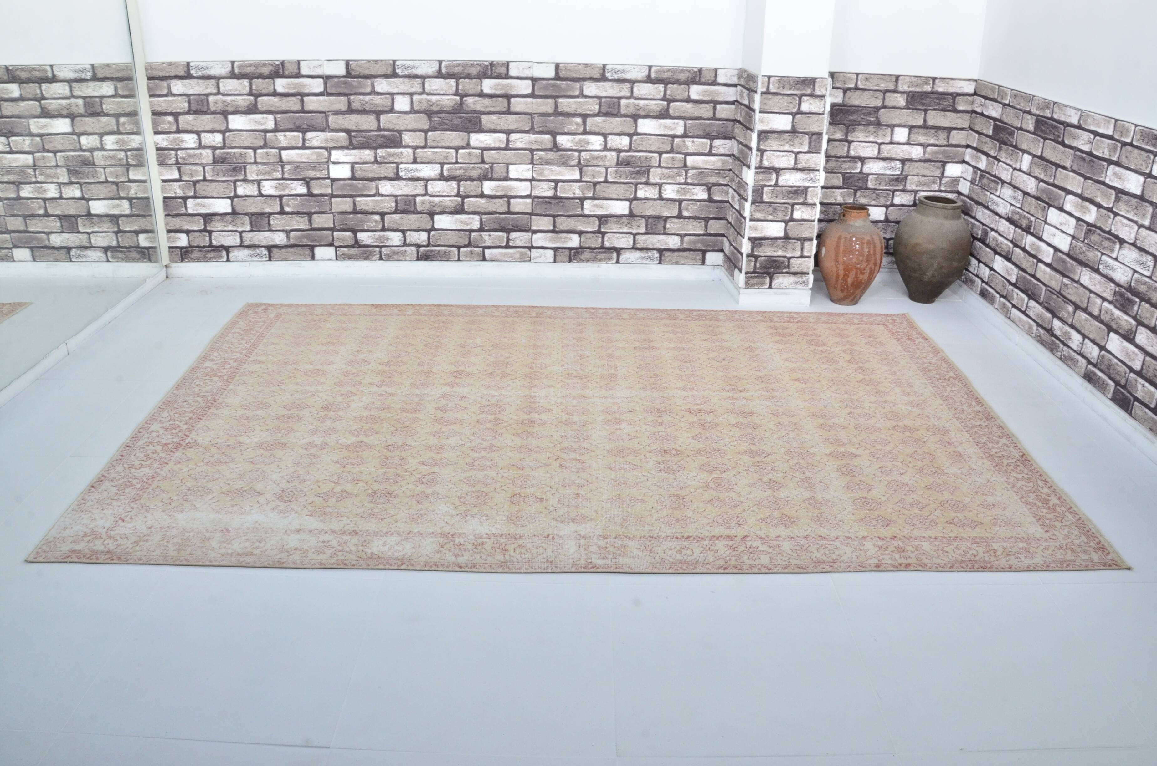 Turkish Oushak Handmade Carpet sku 3170