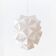 Large Japanese Style Hand-folded White Paper Pendant Light "Amaea", Sonobe Light