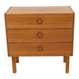 Scandinavian teak chest of drawers, Sweden, 1960