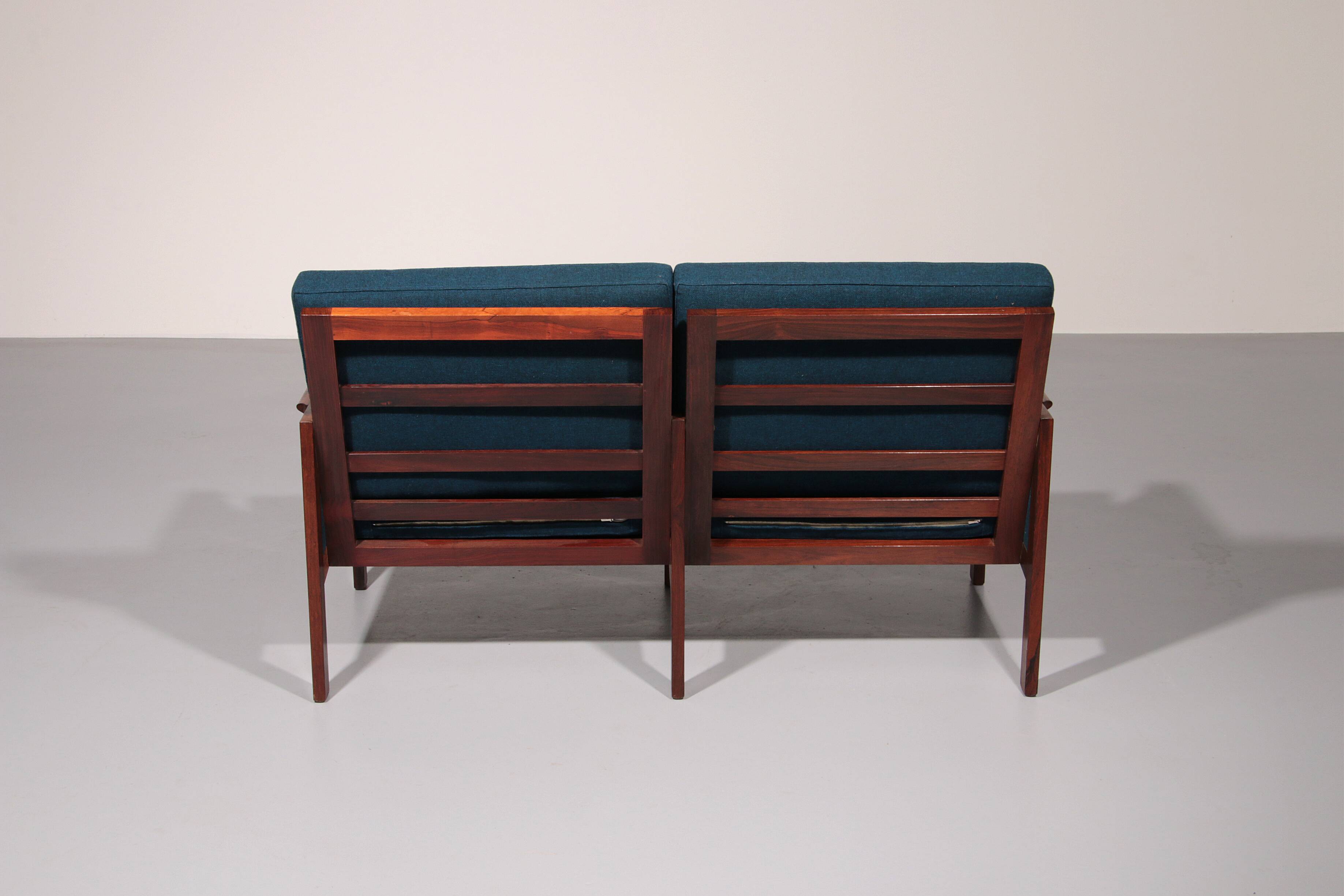 Banc Capella par Illum Wikkelsø pour Niels Eilersen, années 1960