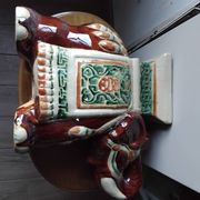 Elephant plant pot in terracotta