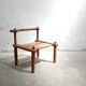 Ancient brutalist African chair