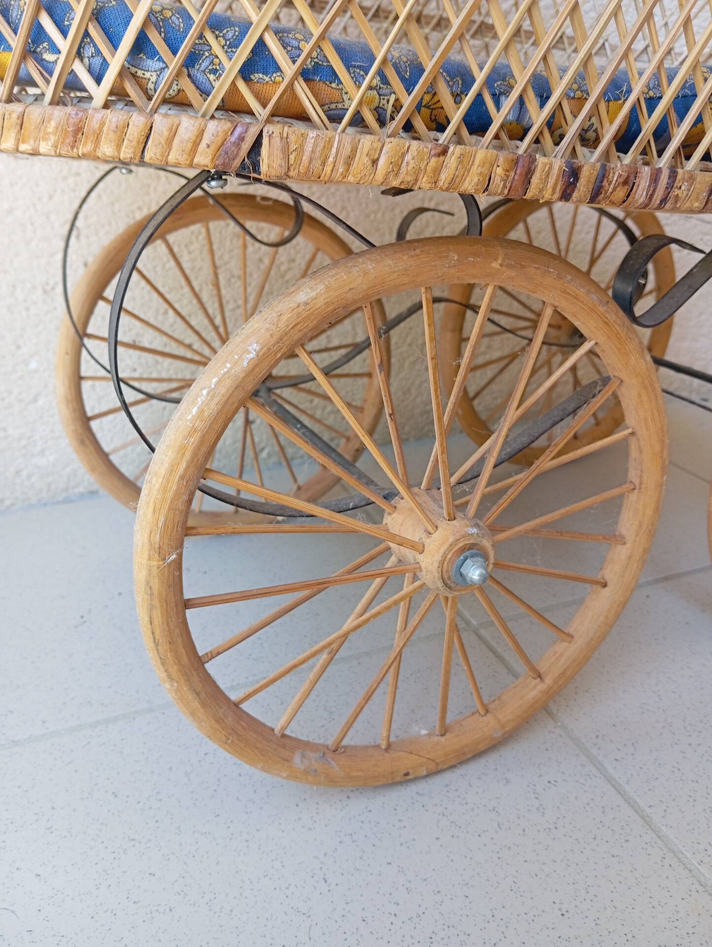 Vintage doll pram