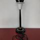 Pied de lampe industrielle  Lumi en métal - trois feux - années 70 - Italie