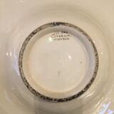 Vintage fruit cup with fish decoration cerdazur monaco