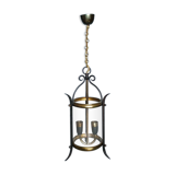 Lantern cage cylinder two fires medieval style - 1940s / 1950s