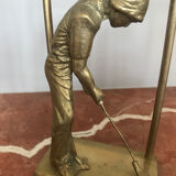 Porte courrier golfeur