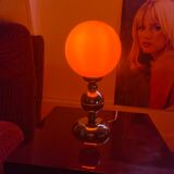 Space age lamp orange