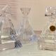 Trio RCR crystal perfume bottles