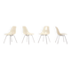 Ensemble de 4 chaises Eames en fibre de verre avec base en H pour Fehlbaum par Herman Miller