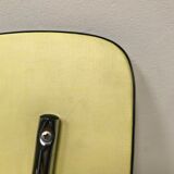 Pair of Formica textile chairs