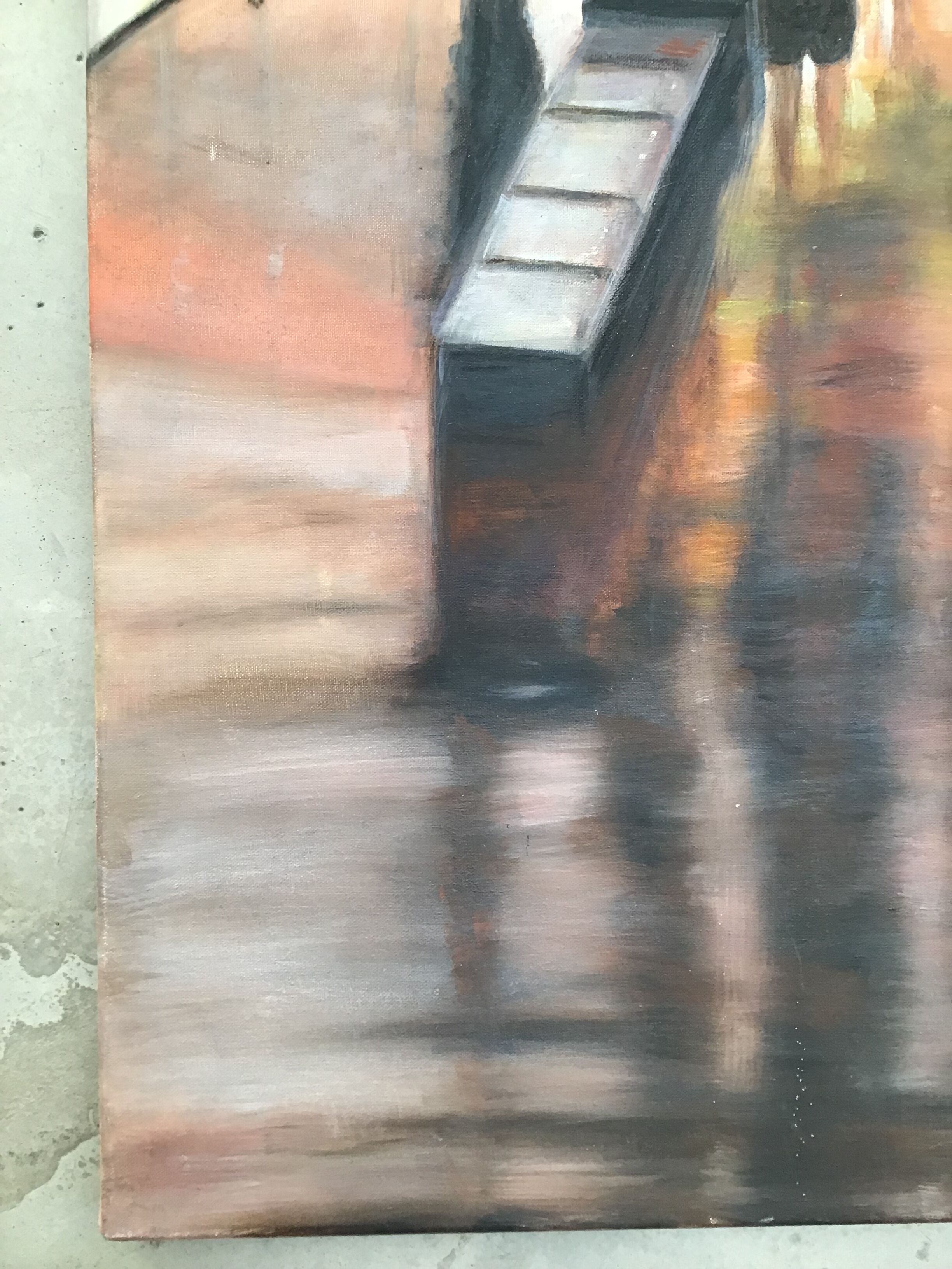 Acrylic painting Saatchi Gallery