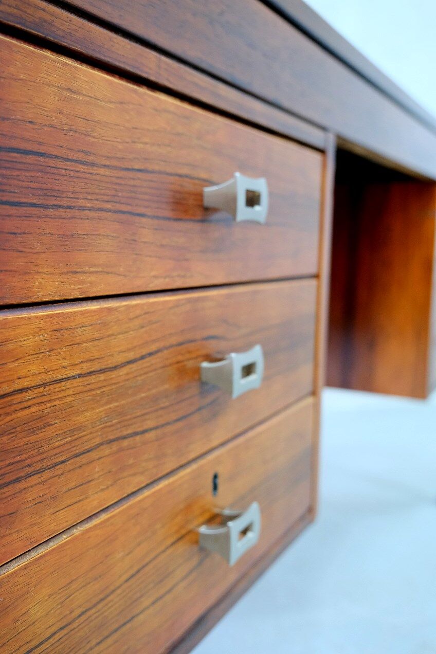 Rosewood Mid Century Desk, Norway 1970's