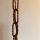 Lustre vintage décor feuillage