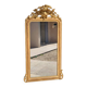 Napoleon iii mirror from the 19th century, large model, in gilded wood, height: 156 cm