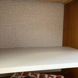 Wooden bedside table
