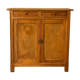 Old parisian raw wood side board