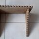 Antique wooden wall shelf