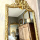 Antique gilded mirror Napoleon III