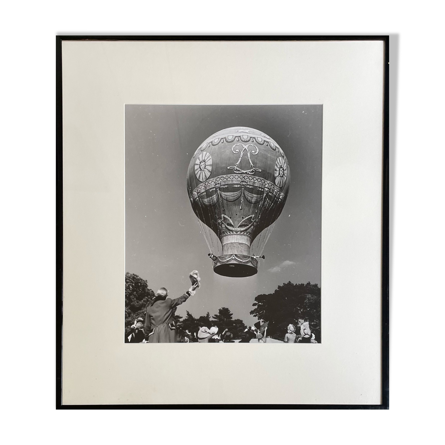 Silver photography Hot air balloon Palace of Versailles