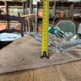 Antique vintage Baccarat crystal bowl in the shape of a star
