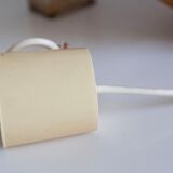 Vintage wicker pendant lamp