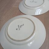 Two HB Quimper Plates