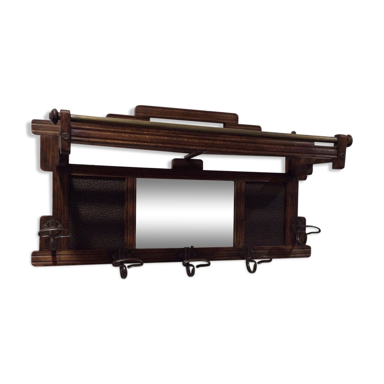 Door wall coat wooden
