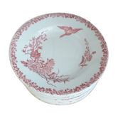 Hollow porcelain plates FF Pexonne