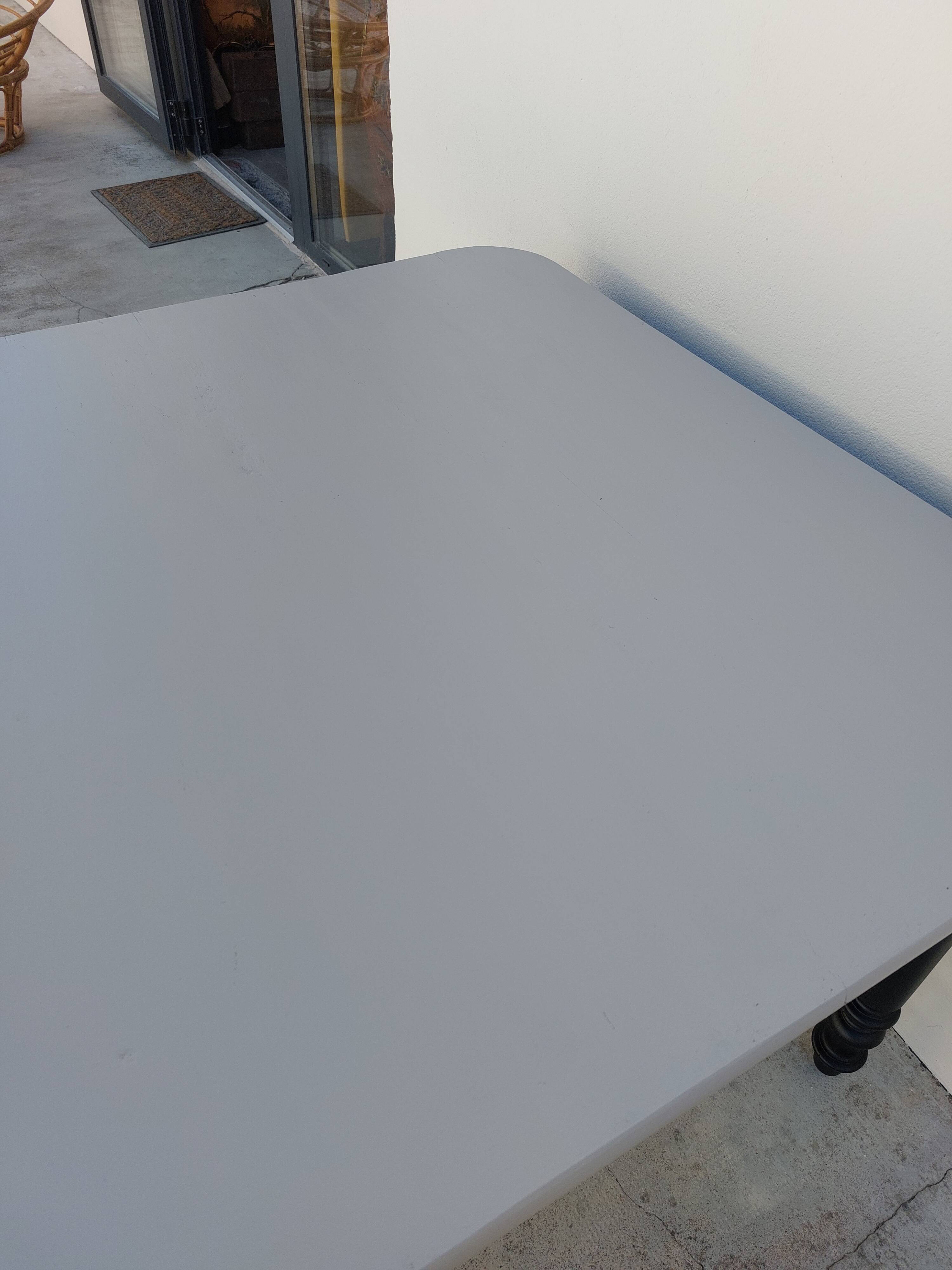 Old farmhouse table 1900 patinated