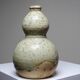 Small double sake flask, Japanese ceramic, Iga, vintage/old collection