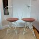 Pair of Wire chairs by Ray & Charles Eames, Vitra edition