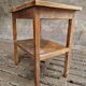 Vintage side table bathroom furniture or work table