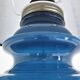 Vintage blue glass lamp 70