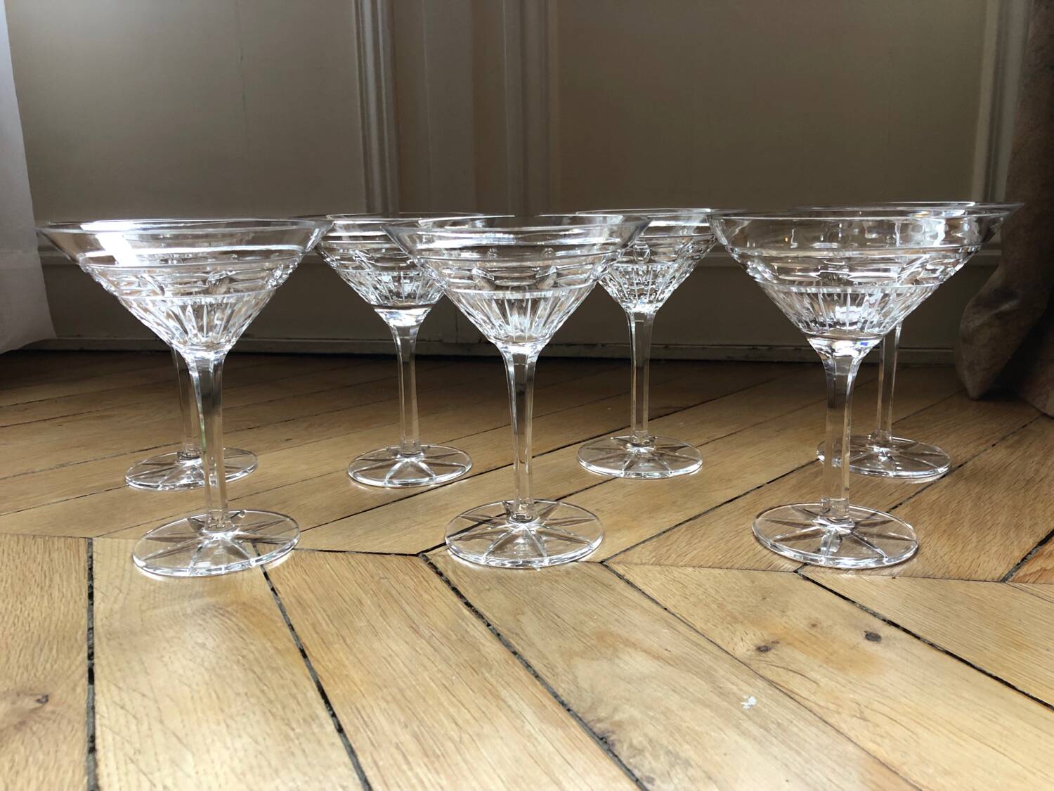 Lot de 7 coupes à dessert