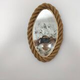 Oval rope mirror